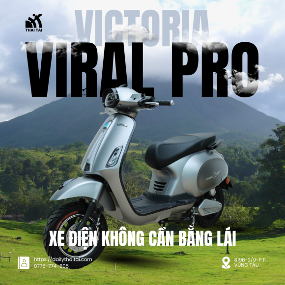 Xe điện Victoria Viral Pro