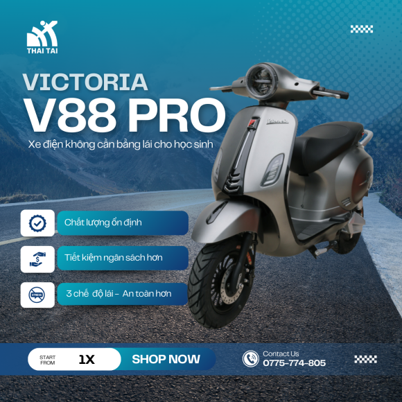 Xe điện Victoria V88 Pro