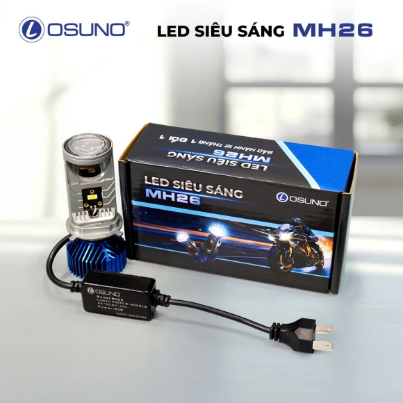 Bộ đèn Led siêu sáng siêu tản nhiệt Osuno MH26